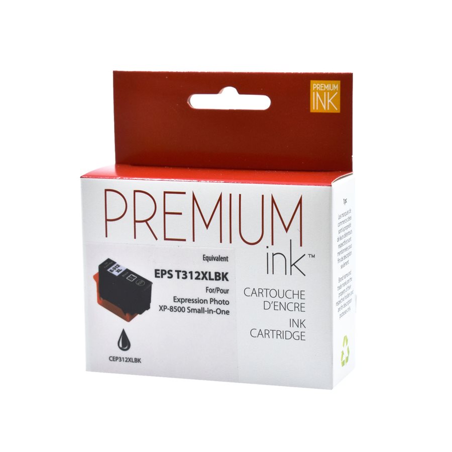 Epson T312XL120 Compatible Black Premium Ink