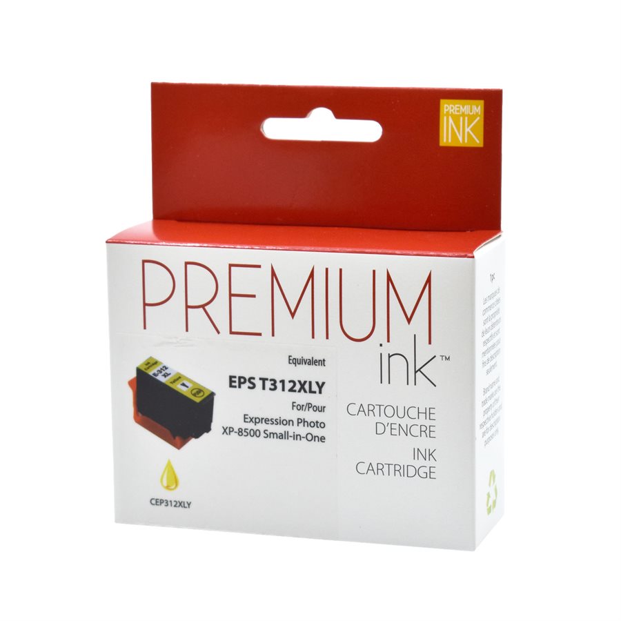 Epson T312XL420 Compatible Yellow Premium Ink