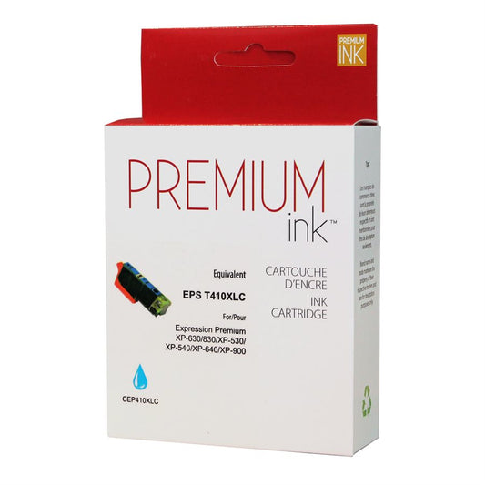 Epson (T410XL220) Compatible Cyan Premium Ink