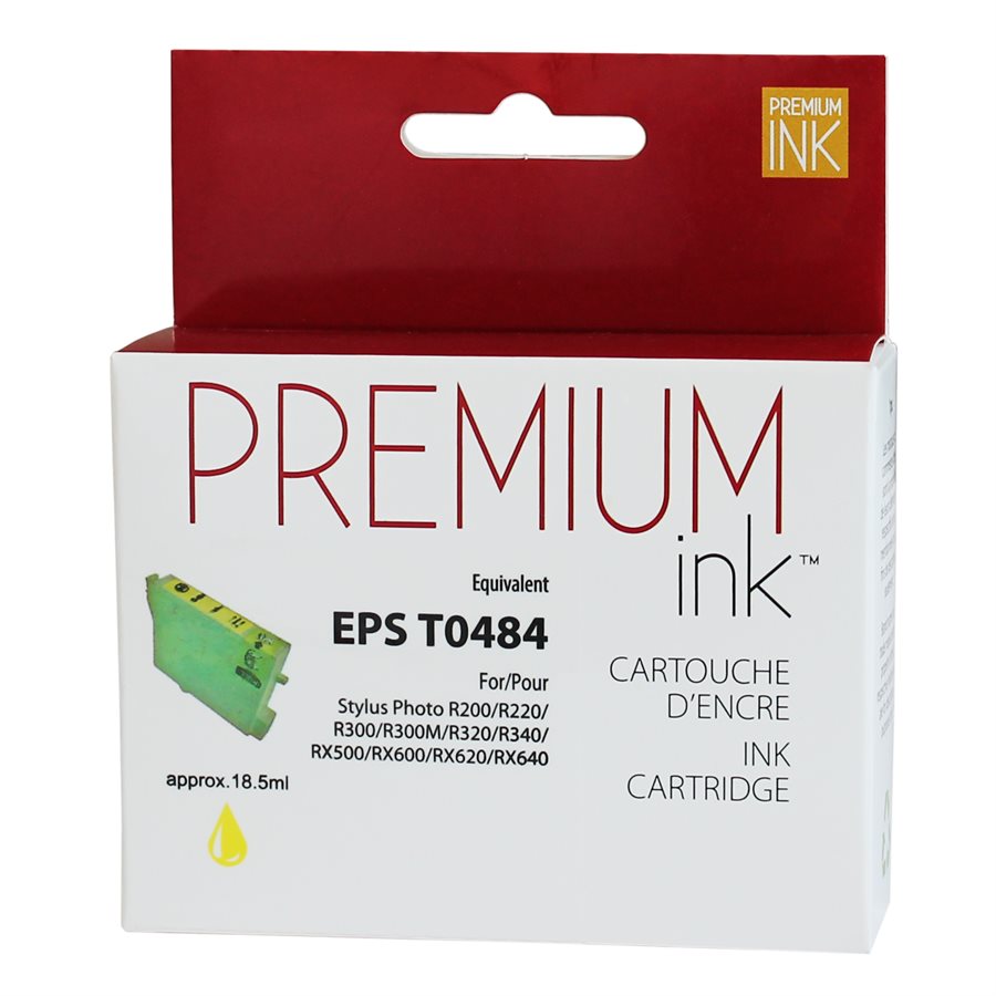 Epson T048420 R200 / 300 Compatible Yellow Premium Ink