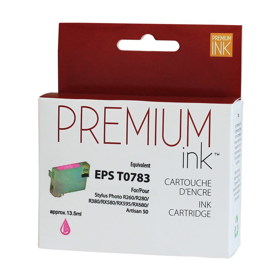 Epson T0783 Compatible Magenta Premium Ink