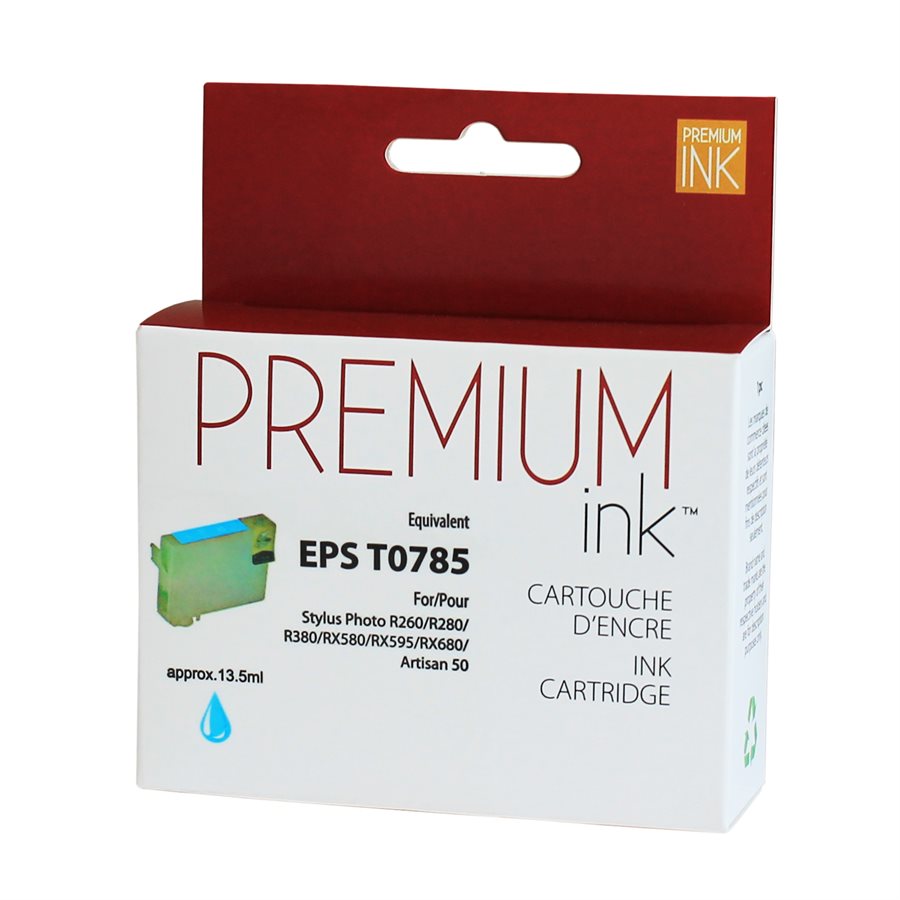 Epson T0785 Compatible Lt Cyan Premium Ink
