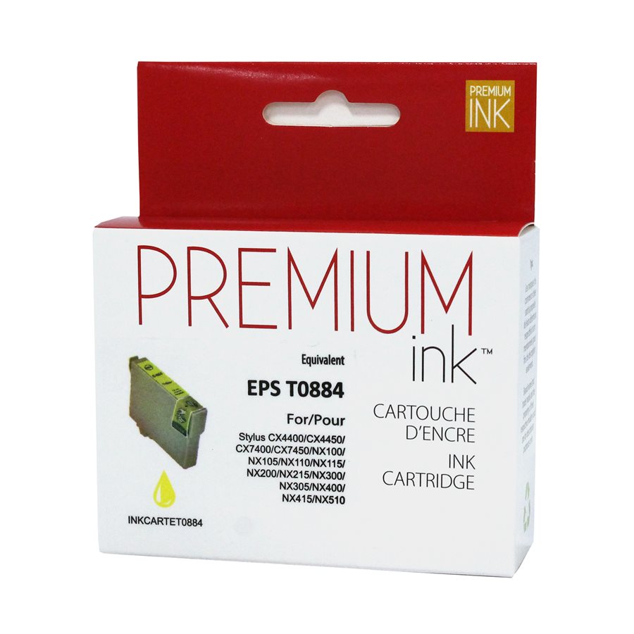 Epson T0884 CX4400 Compatible Yellow Premium Ink