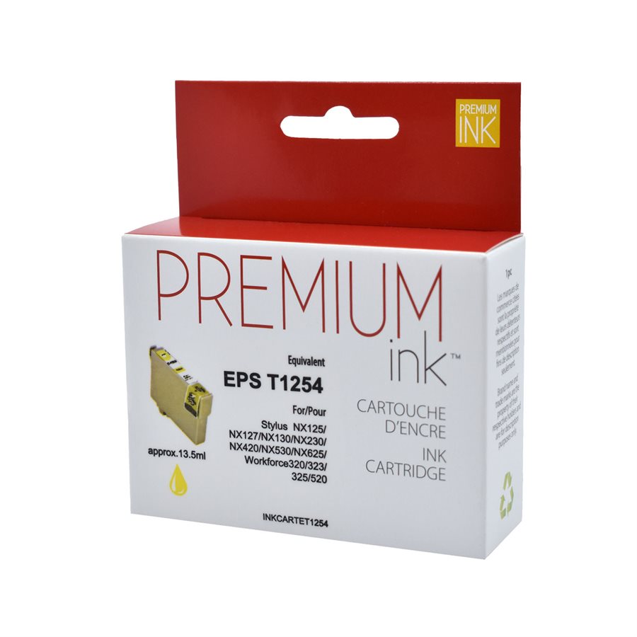 Epson T125420 Compatible Yellow Premium Ink