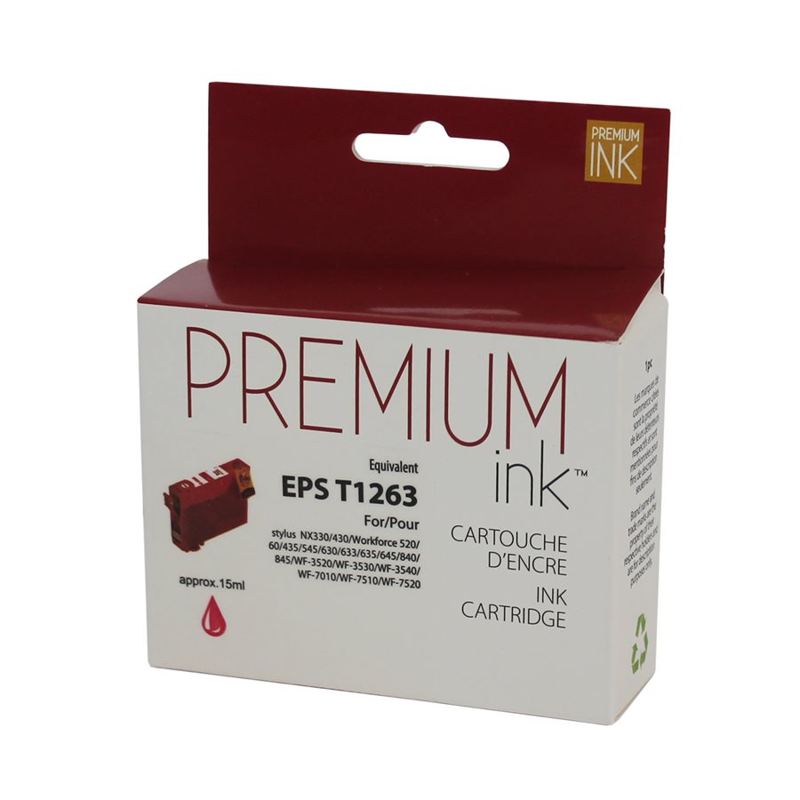 Epson T1263 Compatible Magenta Premium Ink
