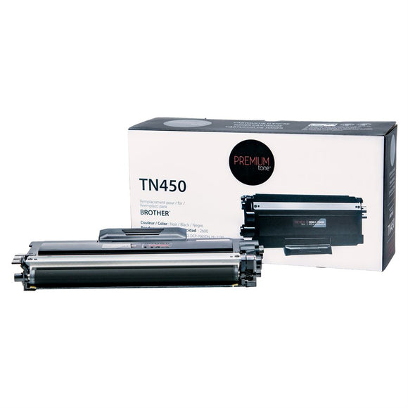 Brother TN450 Compatible Premium Tone 2.6K