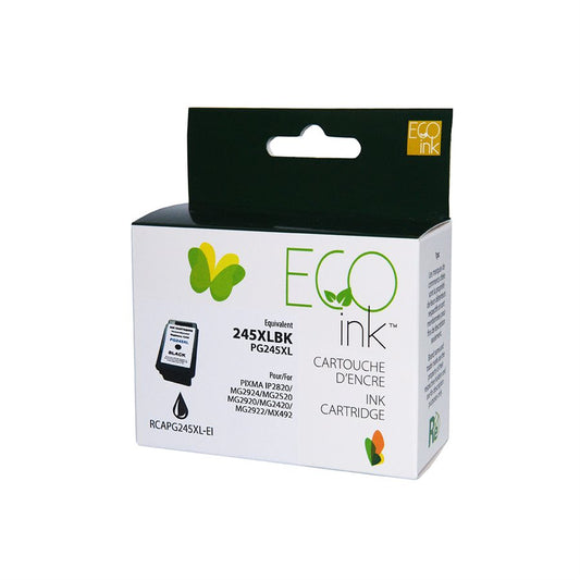 EcoInk Replacement for Canon PG245XL Black