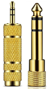 Gold Headphone Adapters