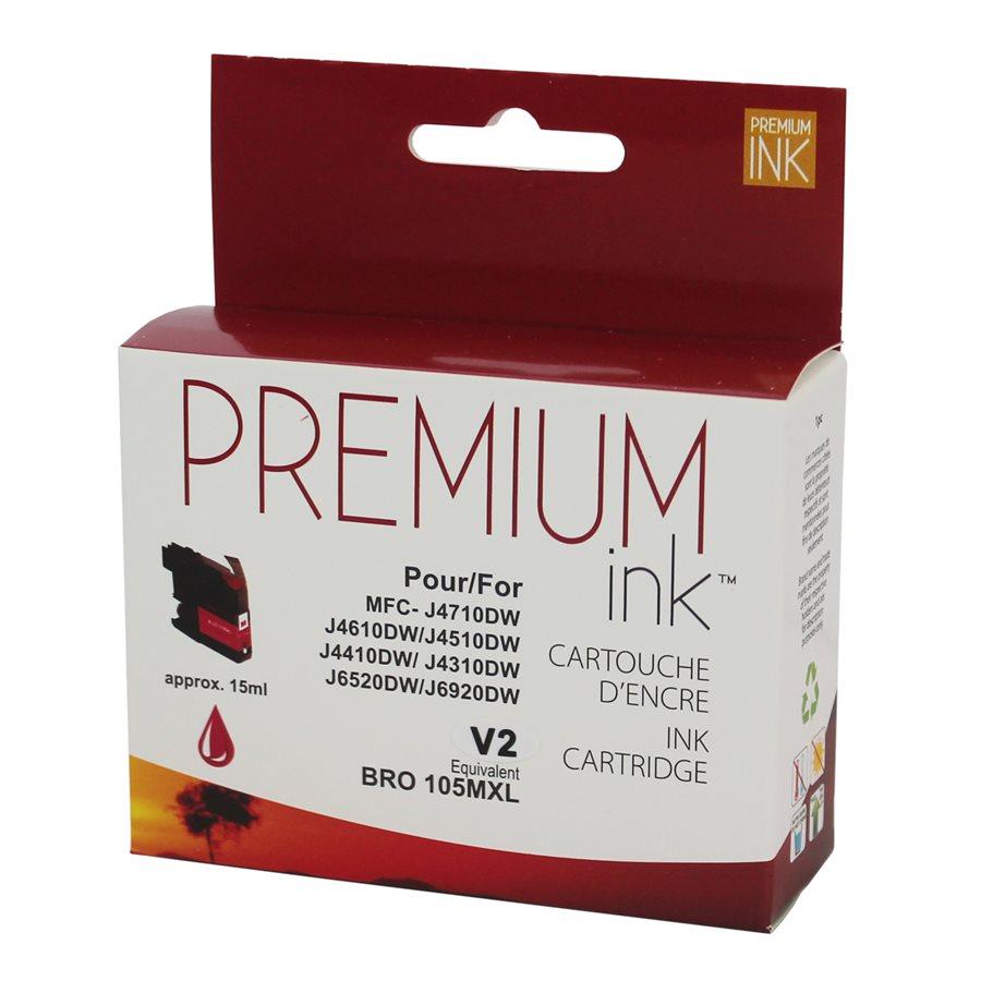 Brother LC105MC Magenta Compatible Premium Ink 1.2K - Perth PC