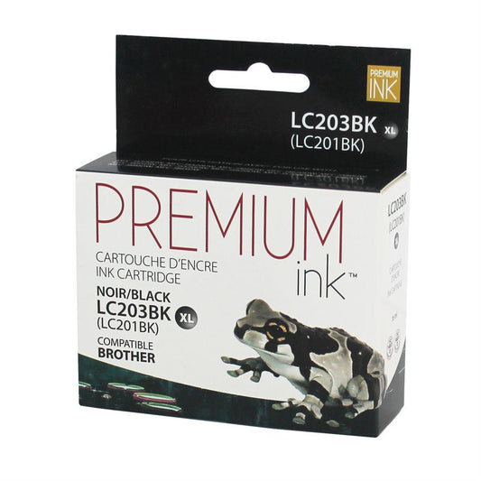 Brother LC203BK Black Compatible Premium Ink - Perth PC