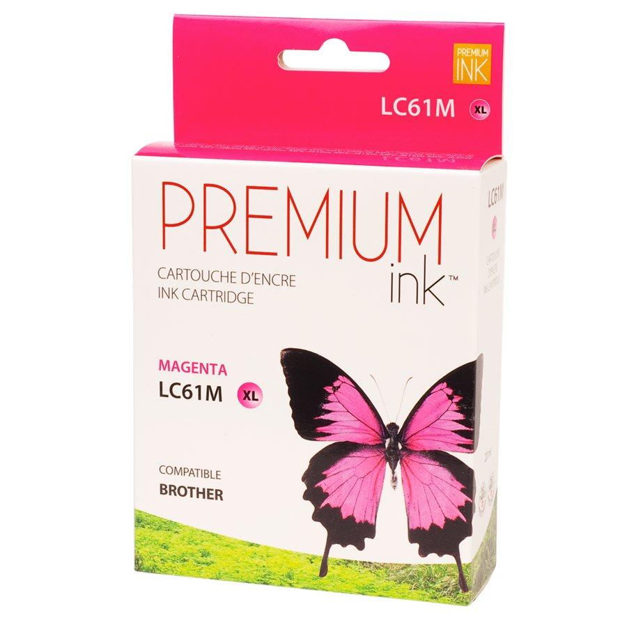 Brother LC61XL Compatible Magenta Premium Ink - Perth PC