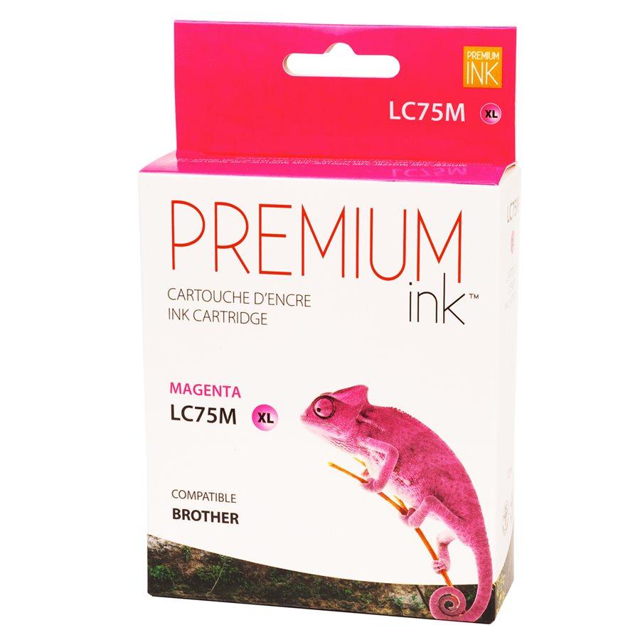 Brother LC75XL Compatible Magenta Premium Ink - Perth PC