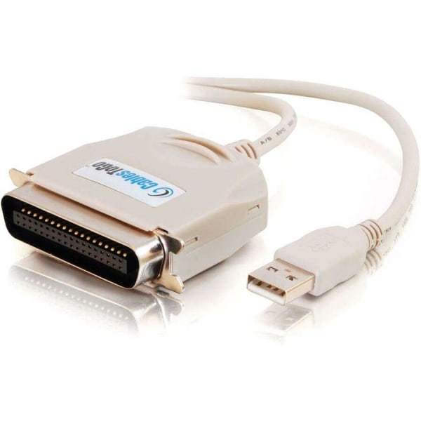C2G 6ft USB to C36 Parallel Printer Adapter Cable - parallel adapter - Perth PC