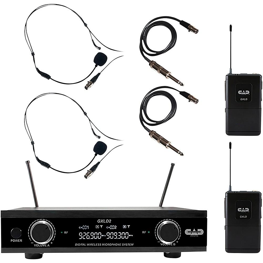 CAD-GXLD2BBAI Digital Wireless Dual Bodypack Microphone System AI Frequency Band - 909.3 - 926.8 MHz - Perth PC