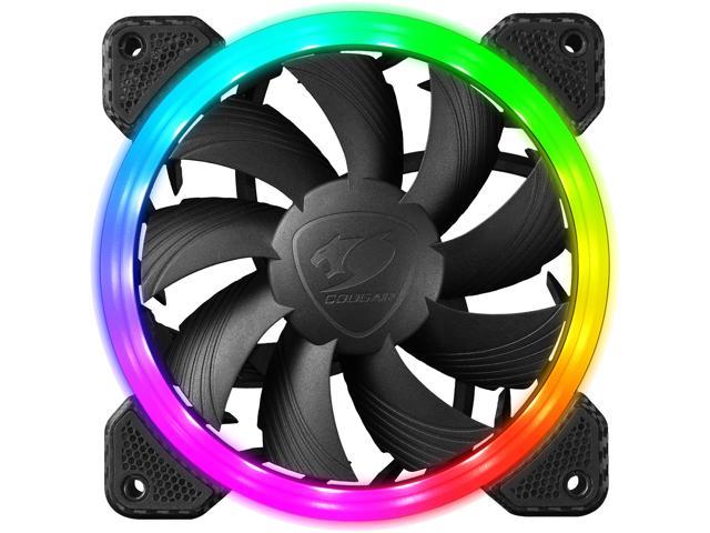 Cougar VORTEX HPB 120 Hydraulic Vortex RGB HPB 120mm Cooling Fan with 5V RGB Connection to Compatible Motherboards - Perth PC