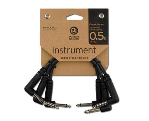 D'Addario Classic Series 6in Cables 3 Pack PW-CGTP-305 - Perth PC