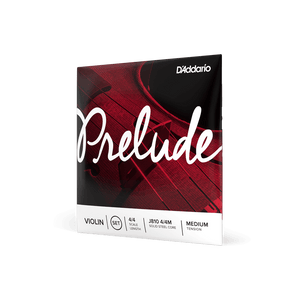 D'Addario Prelude Violin String Set, 3/4 Scale, Med. Tension