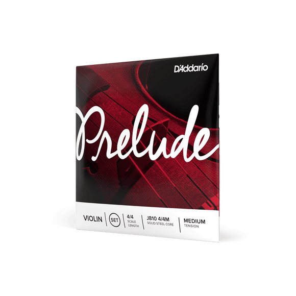 D'Addario Prelude Violin String Set, 3/4 Scale, Med. Tension