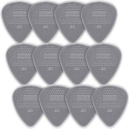 Dunlop Nylon Standard Picks, Grey .60mm, 12 Pack - Perth PC