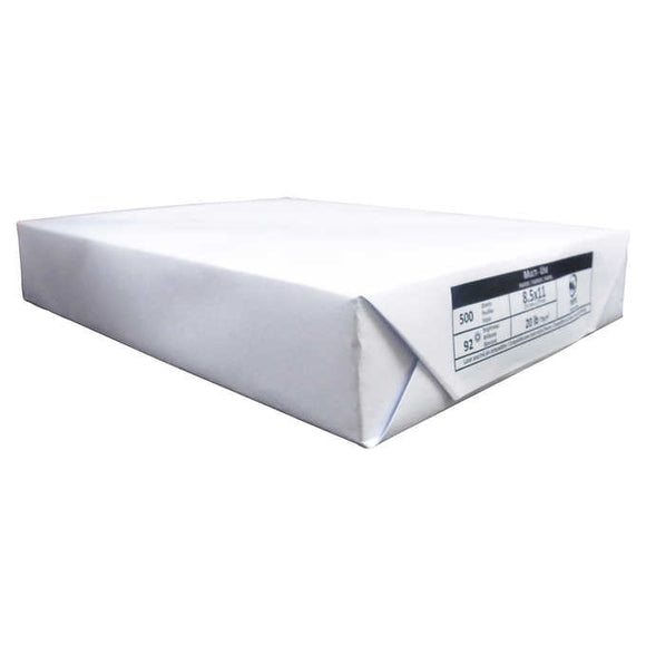 Printer Paper, Letter, 92 Bright, 20lb - 500 Sheets