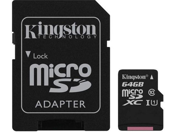 Kingston microSDHC Canvas Select Plus - 64GB - Perth PC