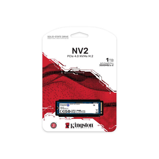 Kingston 1TB NV2 PCIe 4.0 M.2 3500 NVMe SSD