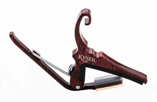 Kyser Quick-Change Acoustic Guitar Capo - Rosewood