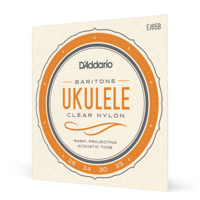 EJ65B Pro-Arte Custom Extruded Baritone Nylon Ukulele Strings