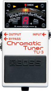 Boss TU-3 Compact Pedal Guitar/Bass Tuner