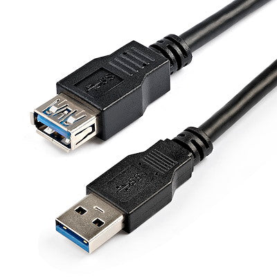 Startech.com 2m Black SuperSpeed USB 3.0 (5Gbps) Extension Cable A to A - M/F